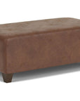 Cascade - Fabric Rectangular Cocktail Ottoman