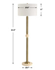 Hudson - Floor Lamp - Gold