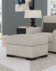 Jasper - Fabric Stationary Ottoman