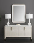 Gavin - Server - Driftwood Oak / White Marble