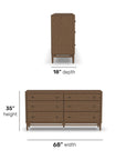 Verona - Dresser - Light Brown