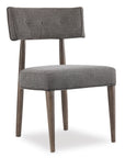 Curata - Upholstered Chair - Dark Gray
