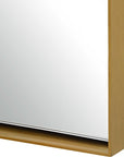Crosley - Arch Mirror - Antique Brass