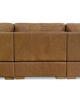 MS - Optimus Three-Seat Power Sectional - Light Brown