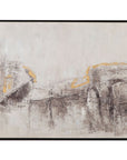About Town Framed Canvas - Gray