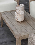 Quarried Stone - Indoor-Outdoor Candleholders (Set of 2) - Brown / White