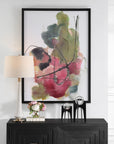 Euphoria - Abstract Art Print - Pink