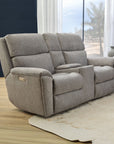 Porter - Power Reclining Loveseat With Console, Power Headrest, & Lumbar