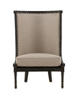Kingsley - Occasional Chair - Black / Beige