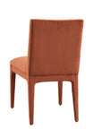 Brianne - Dining Chair Set of 2 - Rust Orange