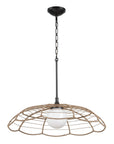 Lakeside - Indoor-Outdoor 1 Light Pendant - Black