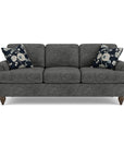Moxy - Fabric Sofa, T-Shaped Seat Cushion, Rolled Arms