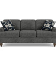 Moxy - Fabric Sofa, T-Shaped Seat Cushion, Rolled Arms