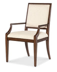Archives - Upholstered Arm Chair - Beige / Brown