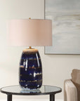 Orleans - Glaze Table Lamp - Blue