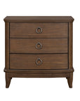 Bellevue - 3-Drawer Nightstand - Whiskey Brown