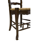 24" Ladderback Counter Stool - Dark Brown