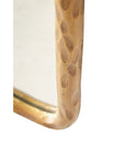 71" Hammered Edge Mirror - Gold