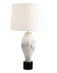 Magdaline - Rustic Table Lamp - White
