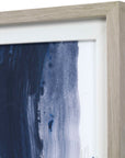 Variant - Abstract Framed Print - Blue