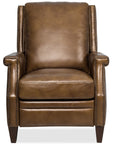 RC - Collier Press Back Recliner - Brown