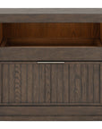 Athens - Open Nightstand - Dark Brown
