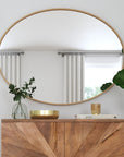 Brigitte - Wall Mirror - Gold