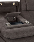 Zofa - Power Sleep Sofa With Power Headrests & Lumbar