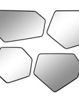 Linneah - Mirrors (Set of 4) - Black