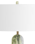 Moorea - Marble Table Lamp - Green