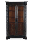 Charleston - Display Cabinet - Black