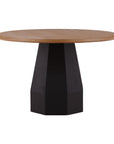 Maddie - Dining Table - Light Brown / Black