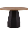 Maddie - Dining Table - Light Brown / Black