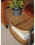Cashiers - Tiered End Table - Almond