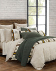 Toluca Canvas - Full Comforter Set Set of 3 - Multi Color