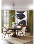 Archives - Round Pedestal Dining Table - Dark Brown
