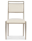 Geometry - Metal Side Chair - Radiance / Beige