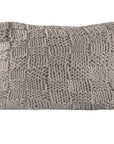 Chess Knit - Dutch Euro Pillow - Taupe