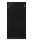Wrenton - Rectangular Mirror - Brass