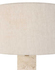 Gravitas - Elegant Brass & Stone Lamp