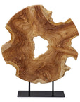 Bahati Wood - Sculpture - Natural