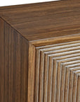 Bottom Line - 2 Door Wood Cabinet - Woodtone