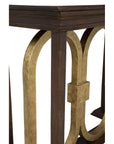 Everly - Console - Dark Brown / Gold