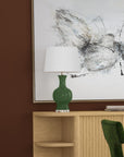Leithen - Table Lamp - Rich Green / Clear Acrylic