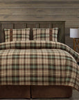 Huntsman - Queen Comforter Set Set of 4 - Brown / Tan