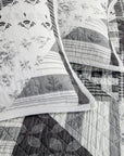 Patchwork Prairie - King Reversible Quilt Set Set of 3 - Black