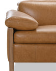 MS - Jericho Five-Piece Power Reclining Sectional - Light Brown