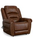 Oscar - Power Lift Recliner With Right-Hand Control & Power Headrest - Grizzly