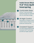 Peaceful Morning - 11.5" Firm Mattress