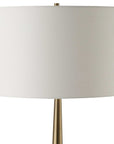 Faro - White Marble Floor Lamp